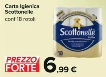 Carrefour Scottonelle Carta Igienica conf. 18 rotoli offerta