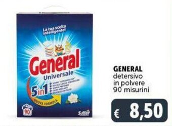 General detersivo in polvere 90 misurini