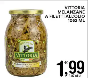 Gecop Vittoria Melanzane A Filetti All'Olio 1062ml offerta