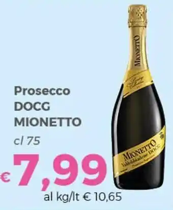 Mionetto Prosecco DOCG cl 75