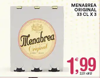 Menabrea Original 33cl x 3