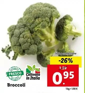 Lidl Broccoli offerta