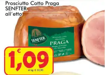 Paghi Poco Senfterp Prosciutto Cotto Praga all'etto offerta