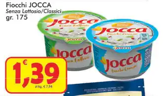 Paghi Poco Jocca Fiocchi Senza Lattosio/Classici 175gr offerta