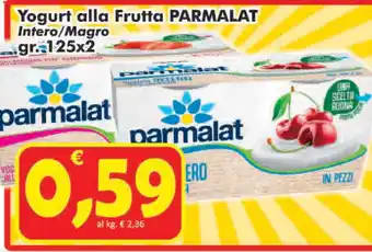 Paghi Poco Parmalat Yogurt alla Frutta 125gr x 2 offerta