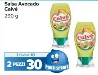 Carrefour Calvè Salsa Avocado 290 g 2 pezzi offerta