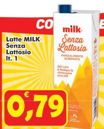 Paghi Poco Milk Senza Lattosio Latte 1lt. offerta