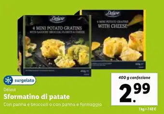 Deluxe Sformatino di patate 400 g