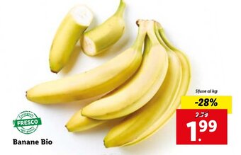 Lidl Banane Bio offerta
