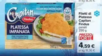Capitan Findus Filetti di Platessa panati 250 g