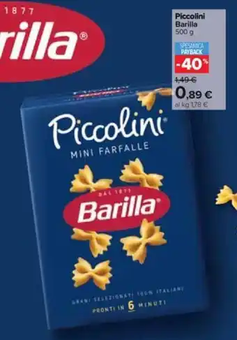 Barilla Piccolini 500 g
