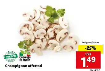 Champignon affettati 300 g