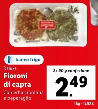 Deluxe Fioroni di capra 2x 90 g