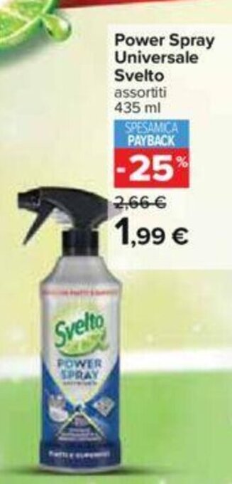Carrefour Power Spray Universale Svelto 435 ml offerta