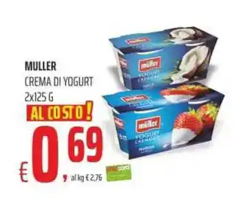 Coop Muller Crema di Yogurt 2x125 g offerta