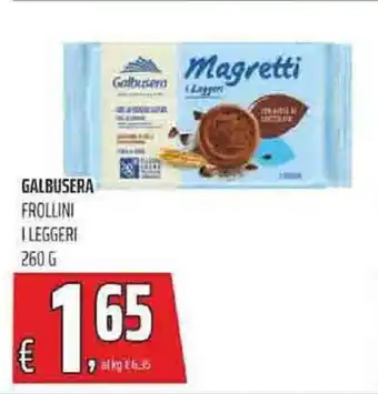 Coop Galbusera 260 g offerta