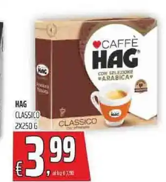 Coop Hag 2x250 g offerta