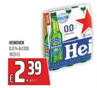 Coop Heineken 3x33 cl offerta
