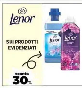 Coop Lenor Sui Prodotti Evidenziati offerta