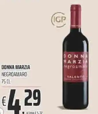 Coop Donna Marzia 75 cl offerta