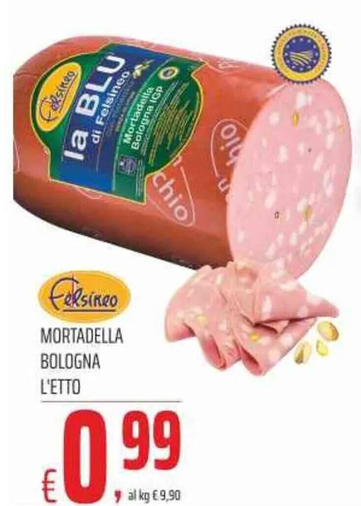 Felsineo Mortadella Bologna offerta di Coop