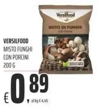 Coop Versilfood Misto Funghi Con Porcini 200 g offerta