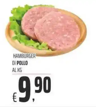 Coop Hamburger di Pollo offerta