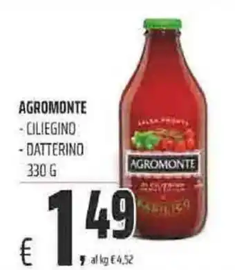 Coop Agromonte Ciliegino, Datterino 330 g offerta