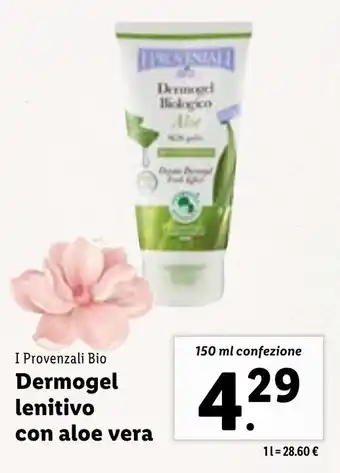 I Provenzali Bio Dermogel lenitivo con aloe vera 150 ml confezione