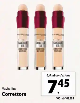 Maybelline Correttore 6,8 ml confezione