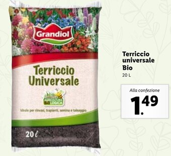 Lidl Terriccio universale Bio 20 l offerta
