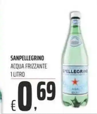 Coop Sanpellegrino Acqua Frizzante 1 Litro offerta