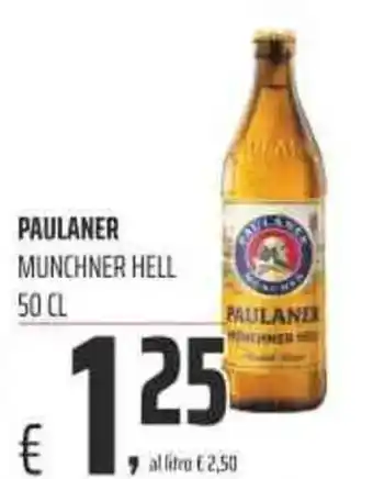 Coop Paulaner Munchner Hell 50 cl offerta