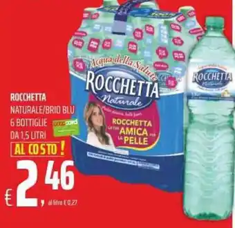 Rocchetta Naturale/Brio Blu 6 Bottiglie da1,5 Litri