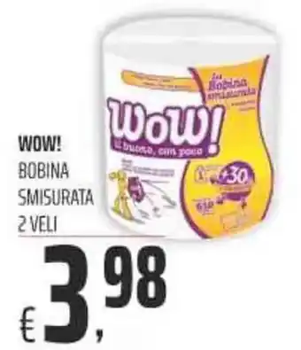 Coop Wow! Bobina Smisurata 2 veli offerta
