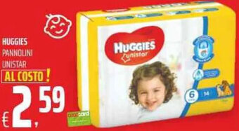 Coop Huggies Pannolini Unistar offerta