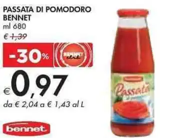 Bennet Passata di Pomodoro ml 680