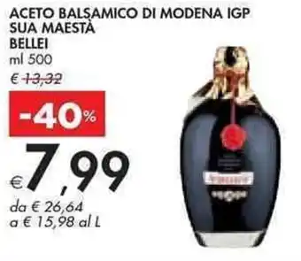 Ballei Aceto Balsamico di Modena IGP Sua Maestà ml 500
