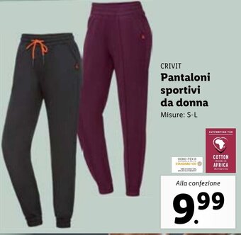 Lidl Crivit Pantaloni sportivi da donna S-L offerta