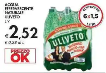 Uliveto Acqua Effervescente Naturale L 9