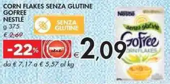 Bennet Nestlé Gofree Corn Flakes Senza Glutine g 375 offerta