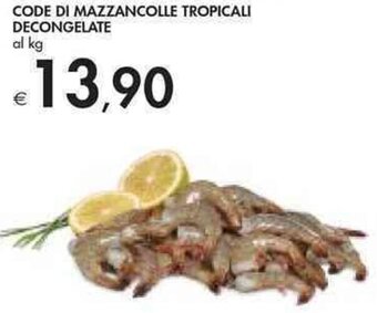 Bennet Code di Mazzancolle Tropicali Decongelate offerta