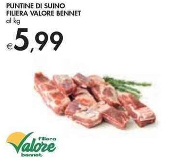 Bennet Filiera Valore Bennet Puntine di Suino offerta