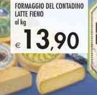 Bennet Latte Fieno Formaggio Del Contadino offerta