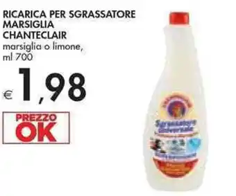 Chanteclair Ricarica Per Sgrassatore Marsiglia Marsiglia o Limone, ml 700