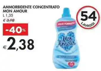 Bennet Mon amour Ammorbidente Concentrato L 1,35 offerta
