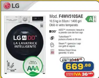 LG La Lavatrice Intelligente