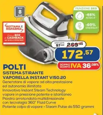 Polti Sistema Stirante Vaporella Instant V150.20