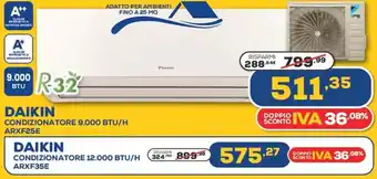 Daikin Condizionatore 9.000 BTU/H ARXF25E
