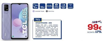 Euronics TCL Smartphone 405 offerta